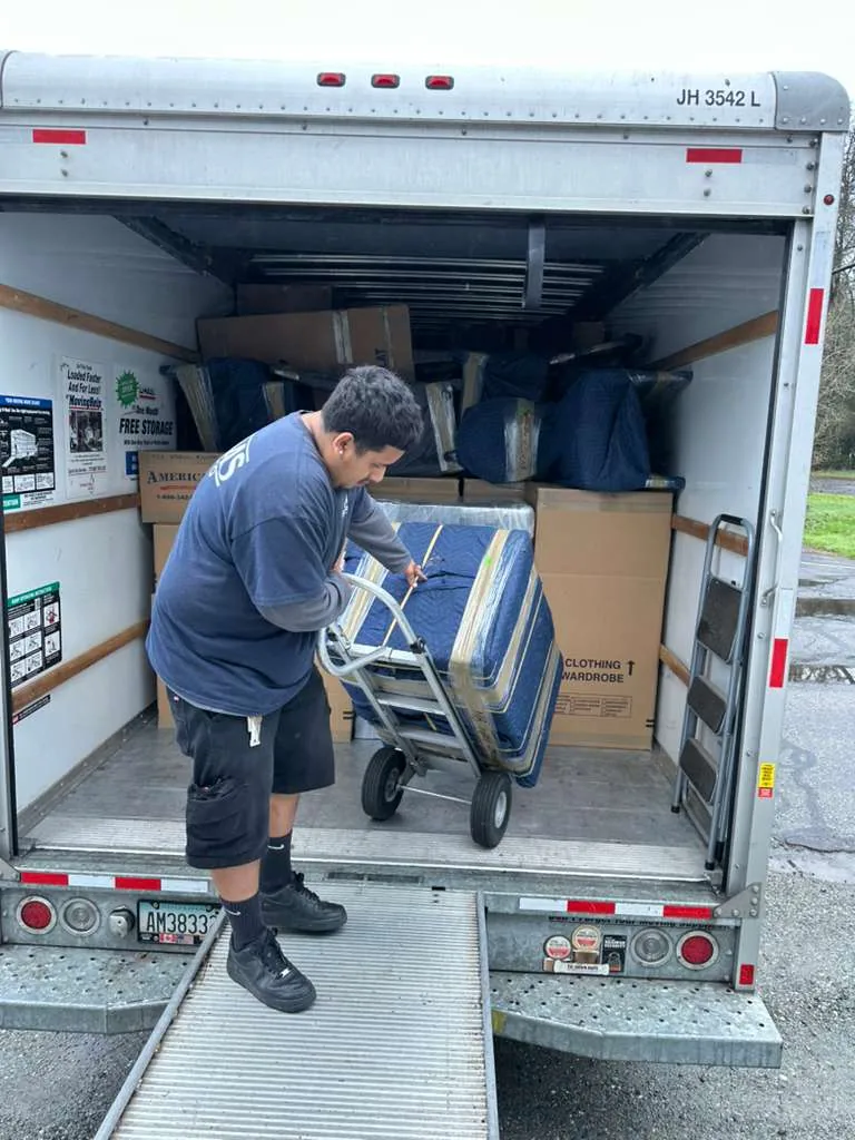 N-Cal Movers team loading items